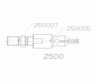 EXTRACTOR DE PINZA INTERIOR FORZA SERIE 2500